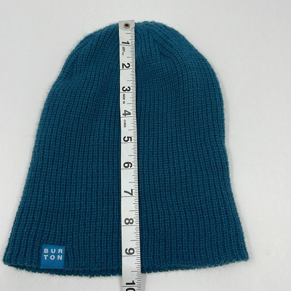 BURTON: Unisex Teal Beanie Knit Hat - Picture 9 of 10